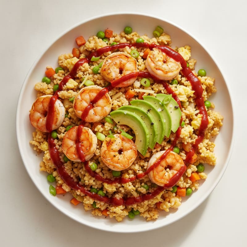 Spicy Cauliflower Fried Rice