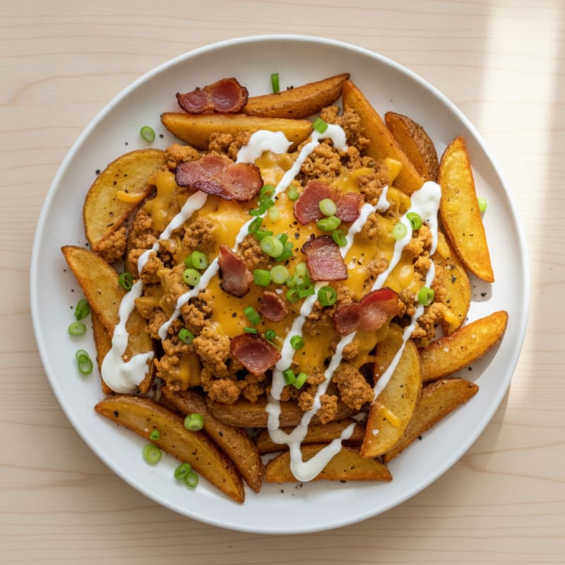 Loaded Bacon Cheese Fries