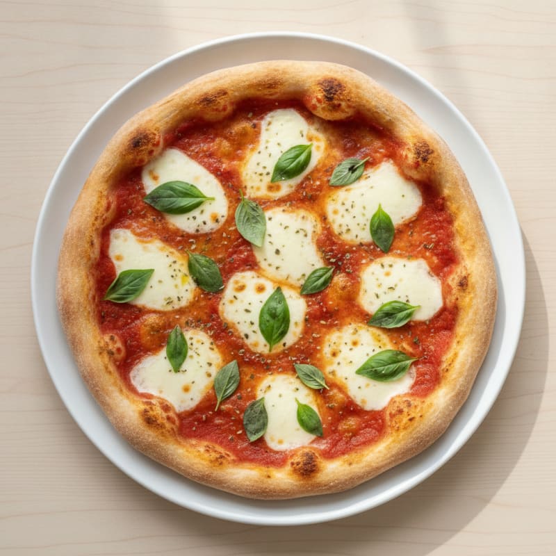 Classic Margherita Pizza with Fresh Basil