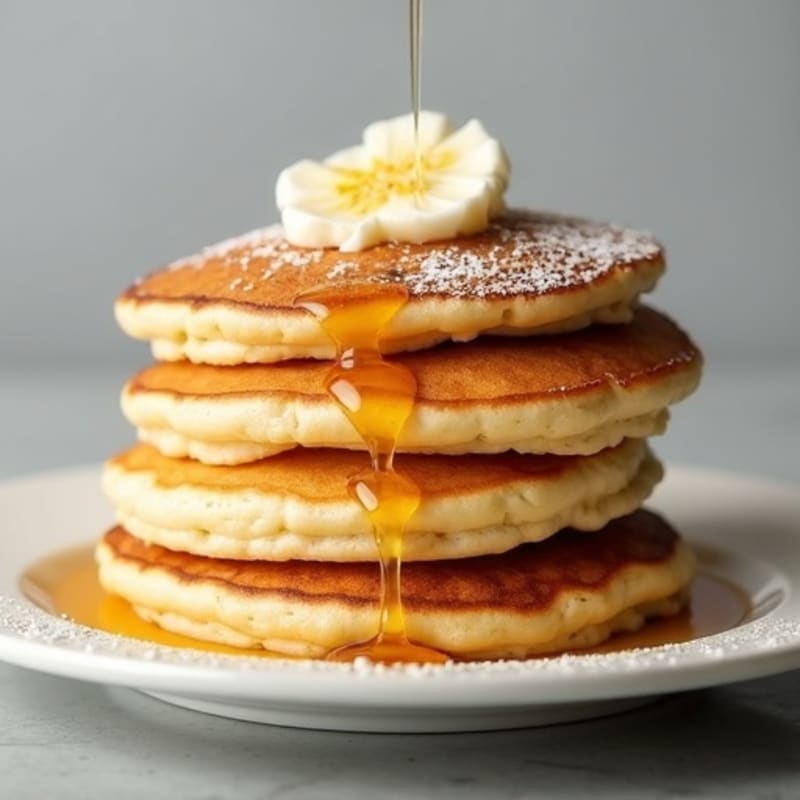 Fluffy Egg White Protein Pancakes