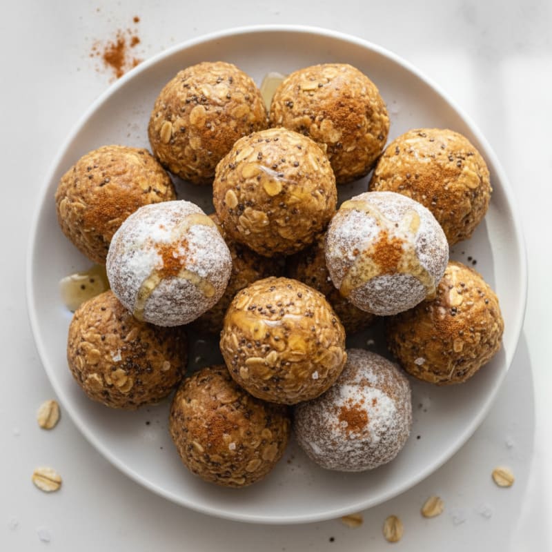 No-Bake Peanut Butter Protein Bites