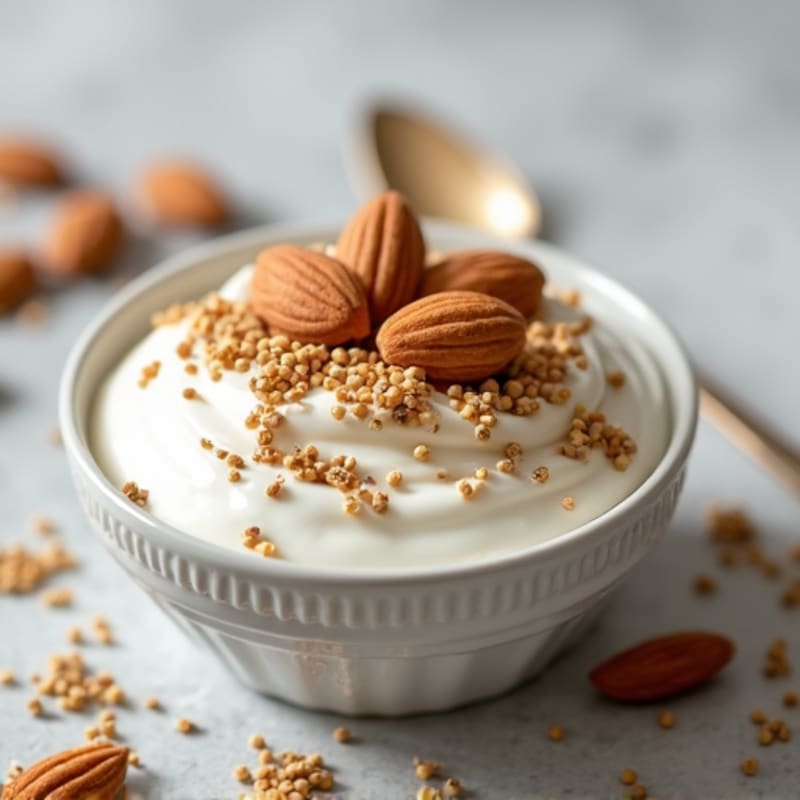 Greek Yogurt with Almond Butter and Chia Seeds