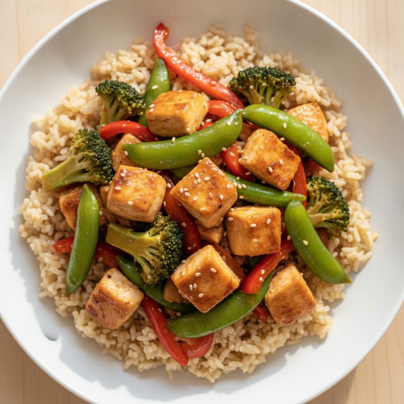 Teriyaki Chicken Stir-Fry with Vegetables