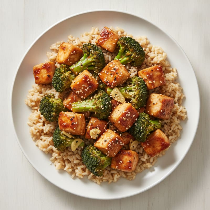 Teriyaki Chicken and Broccoli Stir-Fry