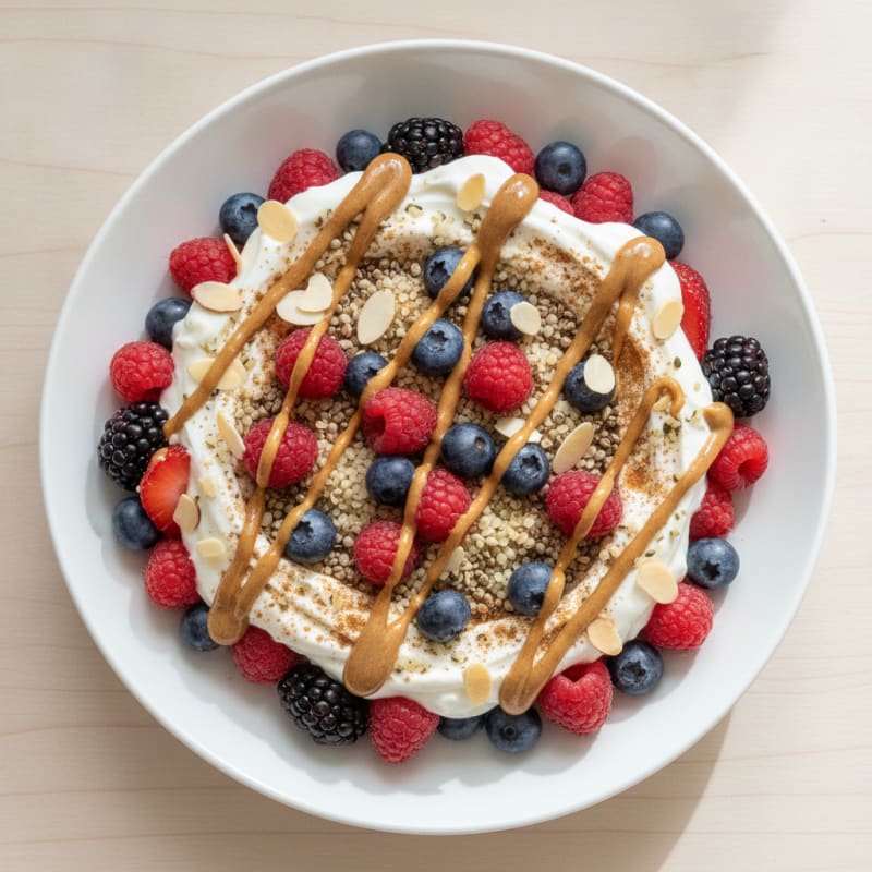 Berries and Yogurt Parfait