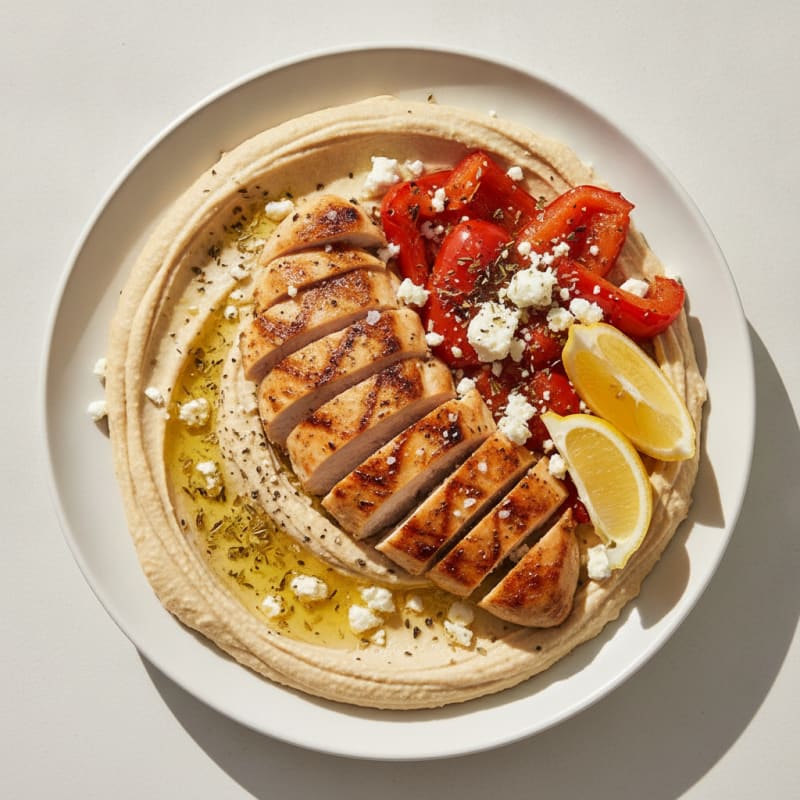 Mediterranean Hummus Platter
