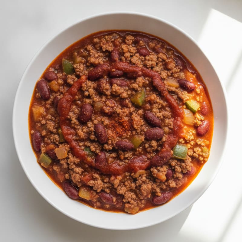 Hearty Beef and Bean Chili