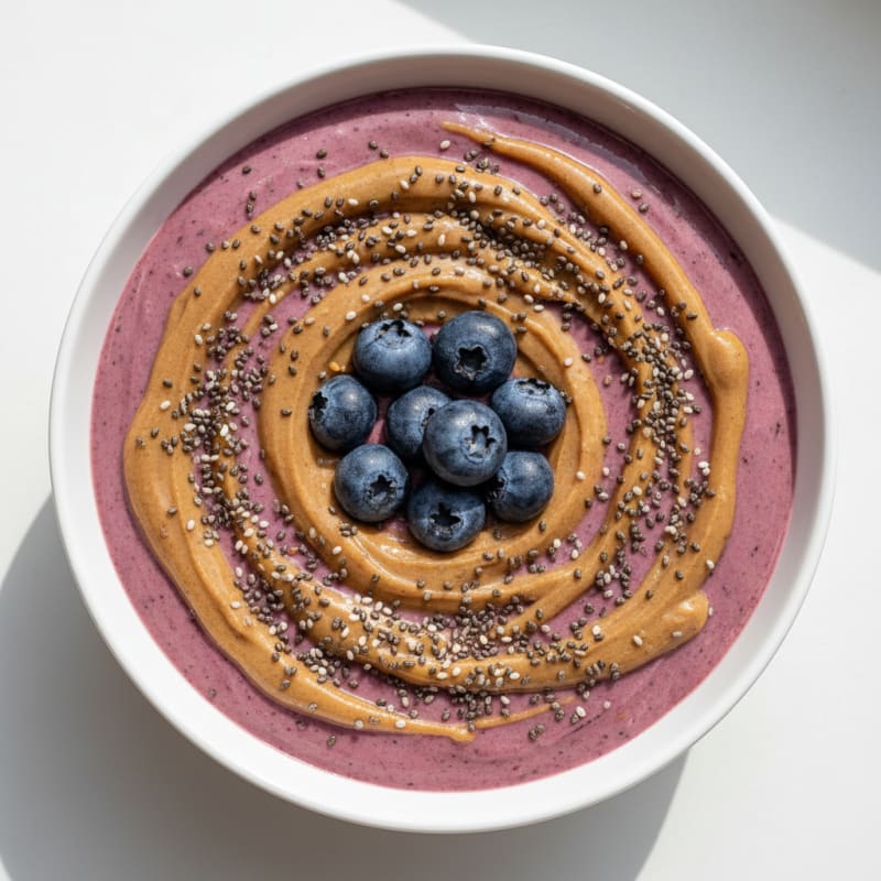 Silky Protein Berry Smoothie Bowl
