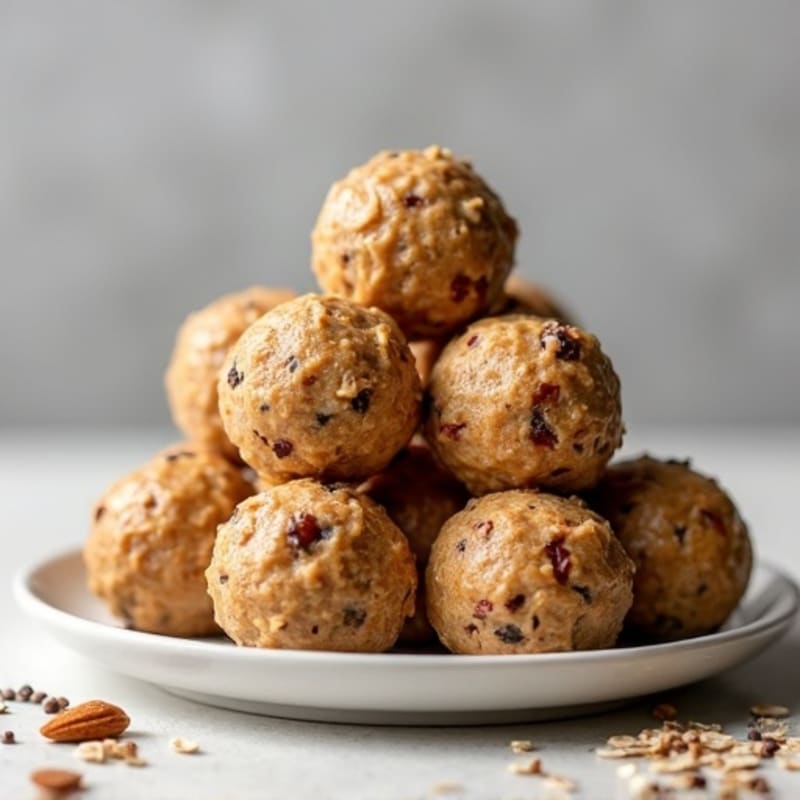 No-Bake Almond Butter Protein Bites