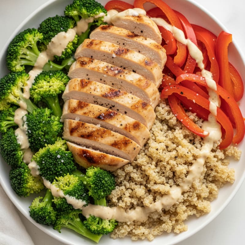 Chicken and Veggie Power Bowl