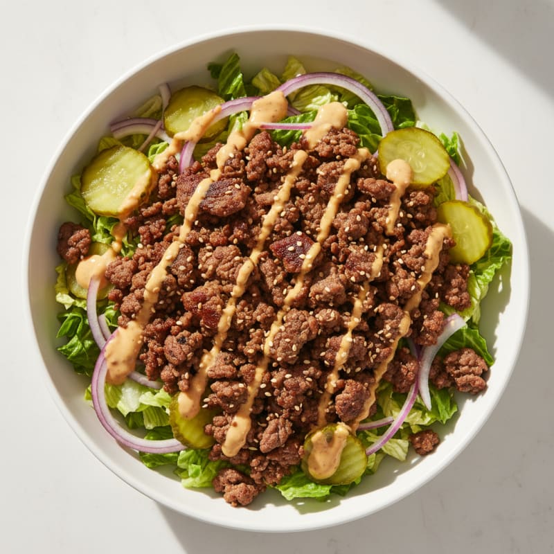 Crispy Beef Big Mac Power Bowl