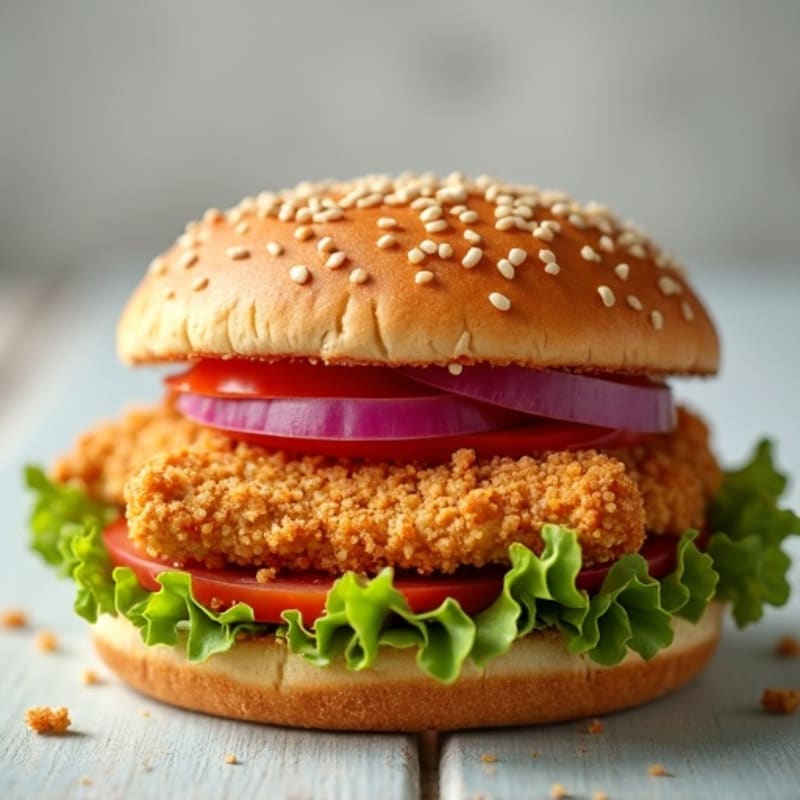 Crispy Air-Fried Chicken Sandwich