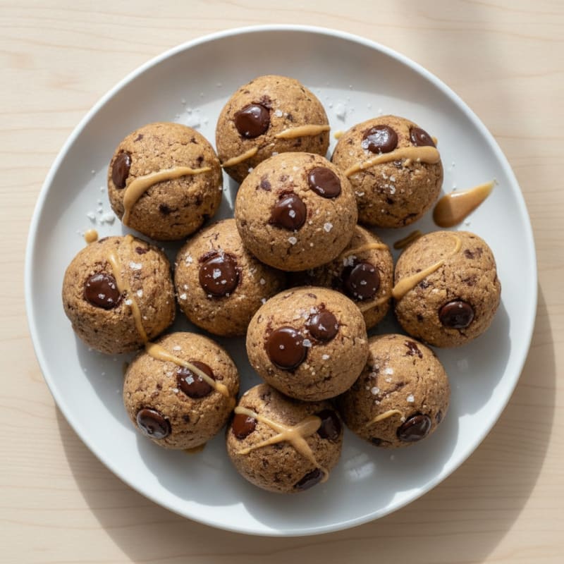 No-Bake Chocolate Chip Protein Bites