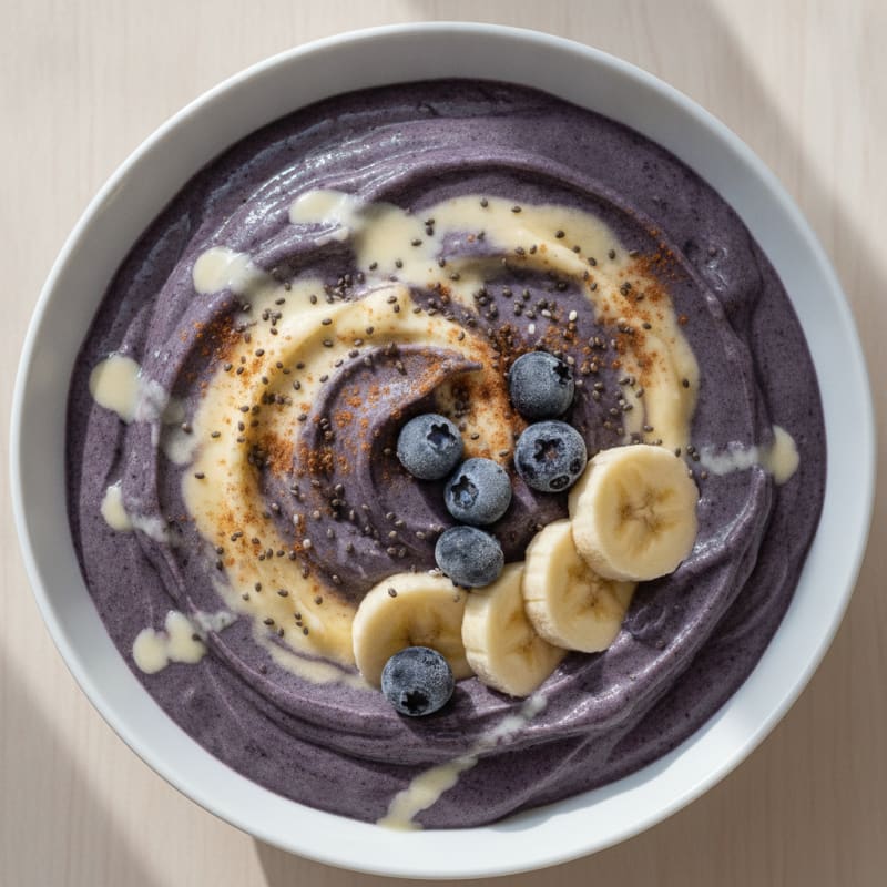 Banana Berry Protein Smoothie