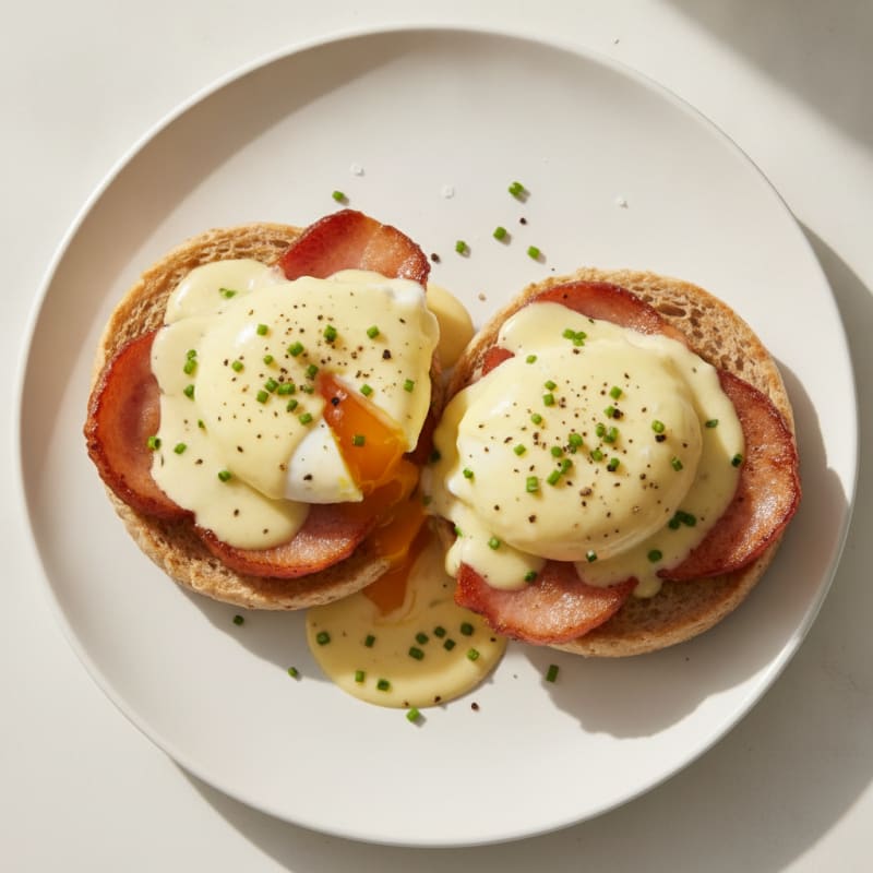 Classic Eggs Benedict with Hollandaise