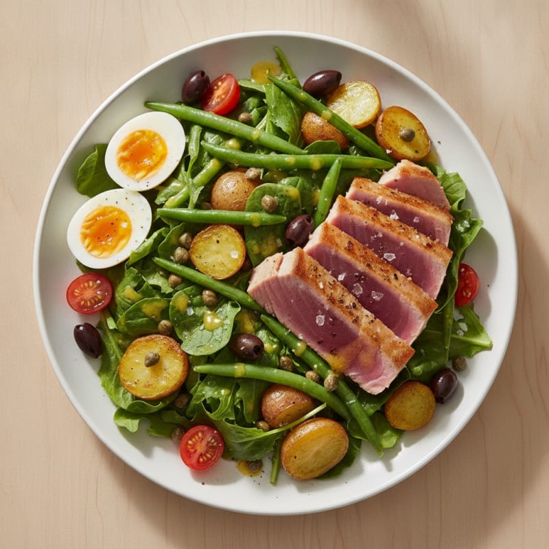 Seared Tuna Niçoise Salad