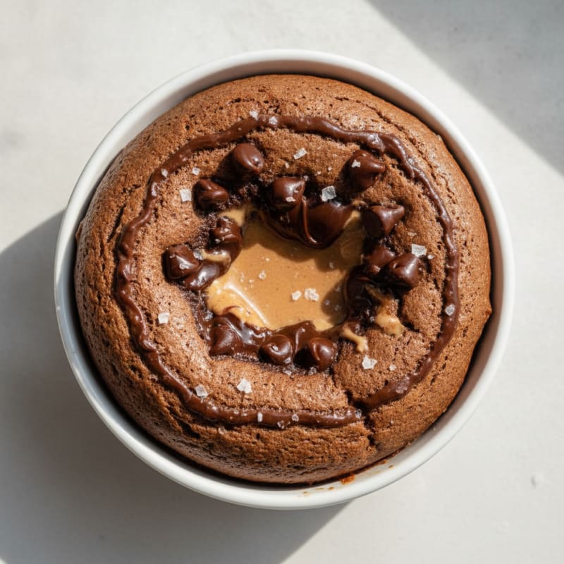 Decadent Chocolate Protein Mug Cake