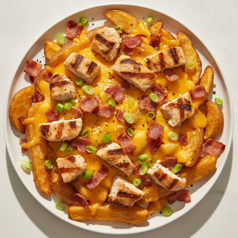 Loaded Bacon Cheddar Fries