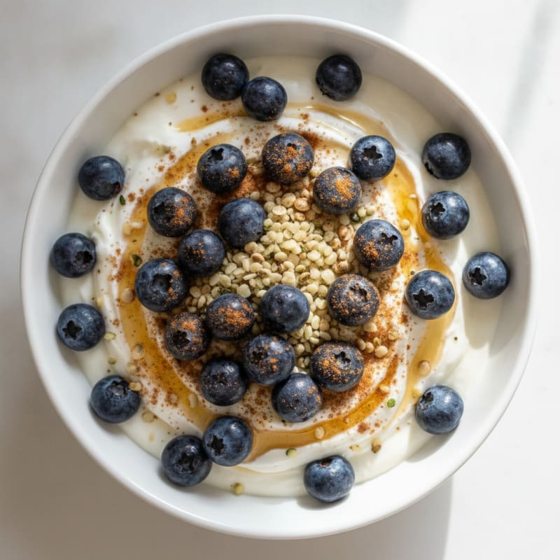 Sweet Creamy Greek Yogurt Protein Boost