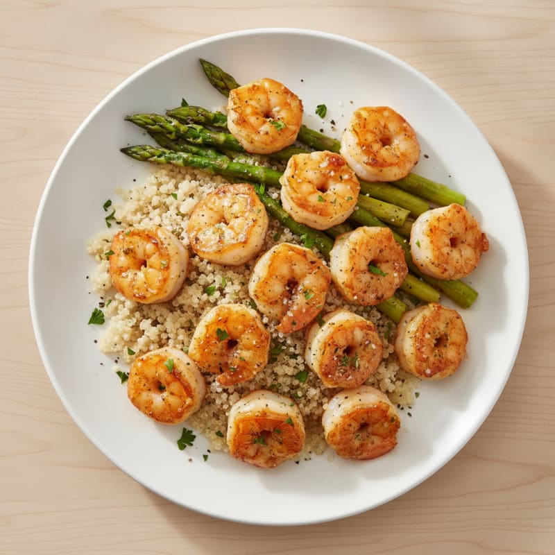 Lemon-Herb Pan-Seared Shrimp