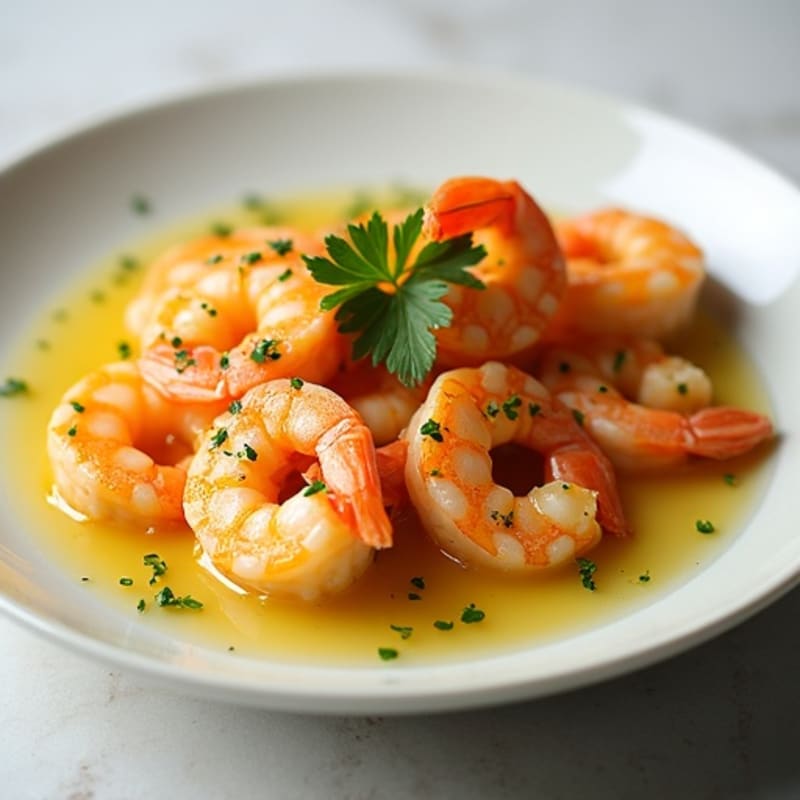 Lemon-Garlic Butter Shrimp with Fresh Herbs