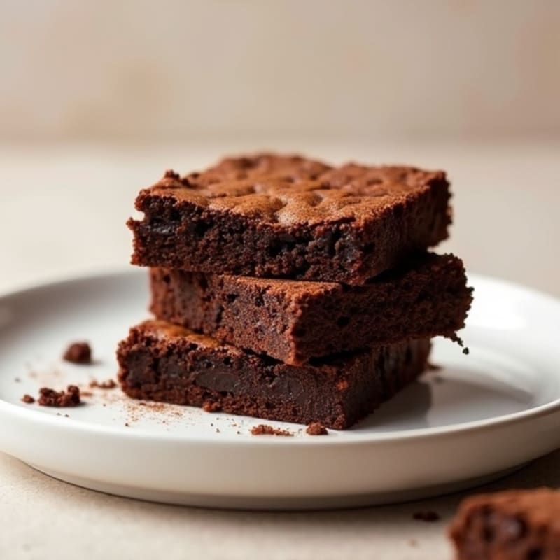Healthy Fudgy Protein Brownie