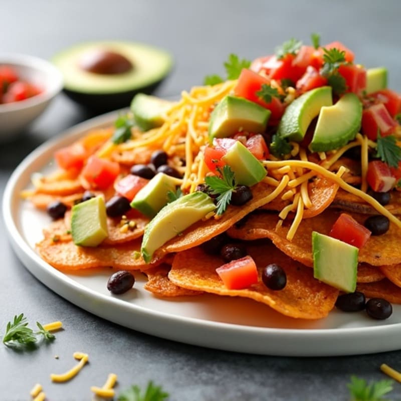 Sheet Pan Sweet Potato Nachos