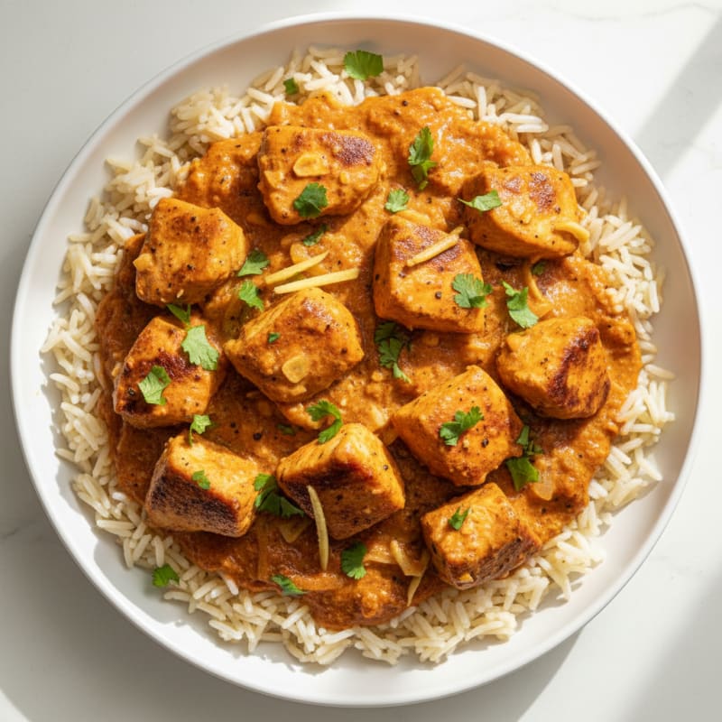 Chicken Tikka Masala with Basmati Rice