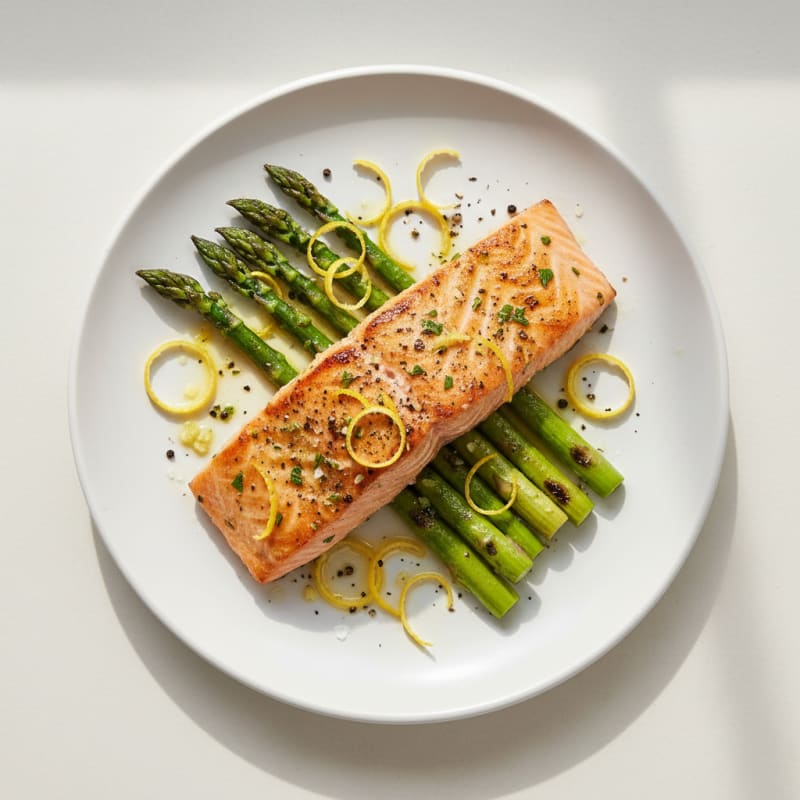 Golden Lemon-Herb Grilled Salmon