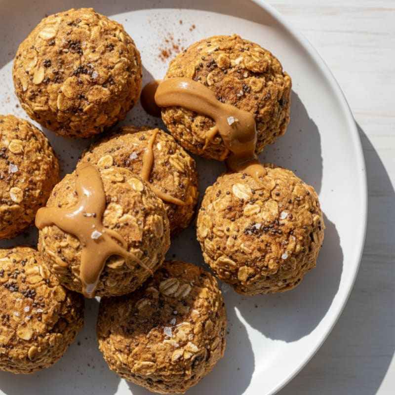 No-Bake Peanut Butter Protein Bites