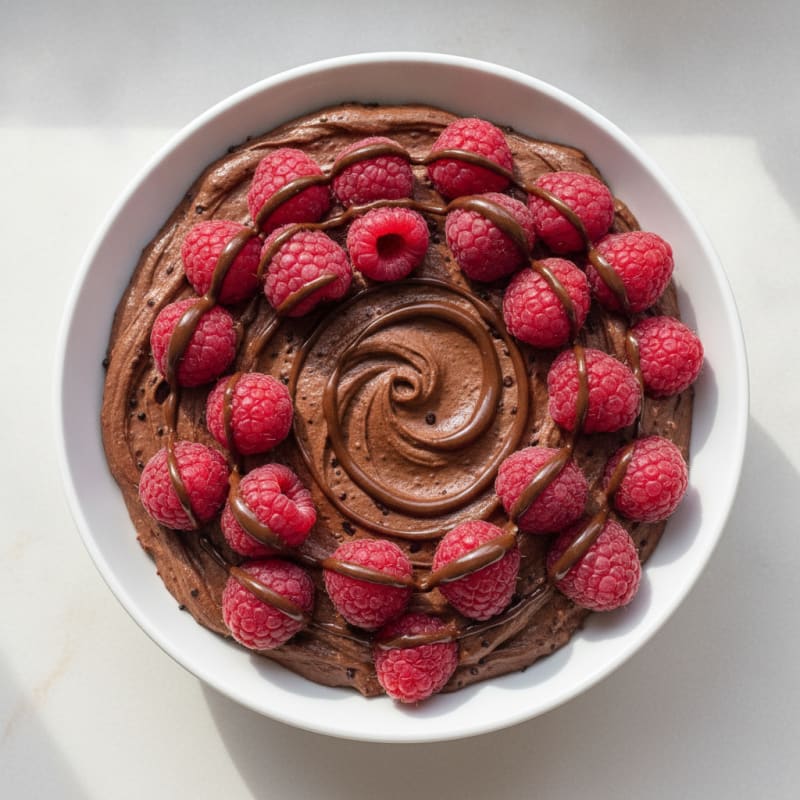 Protein Chocolate Mousse with Greek Yogurt