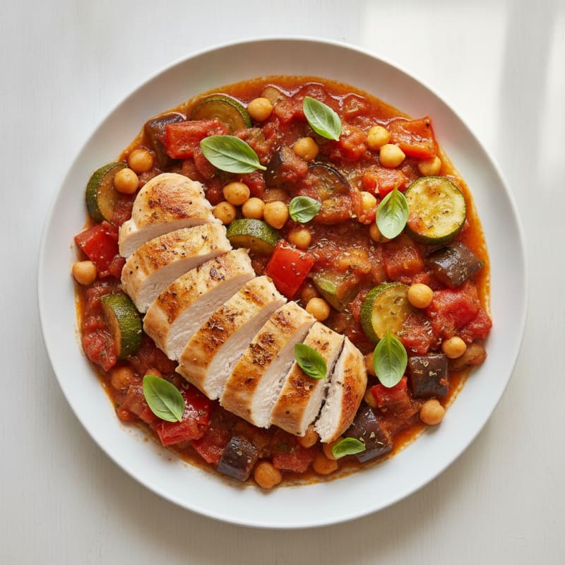 Provencal Vegetable Bake with Herbs (French Ratatouille)