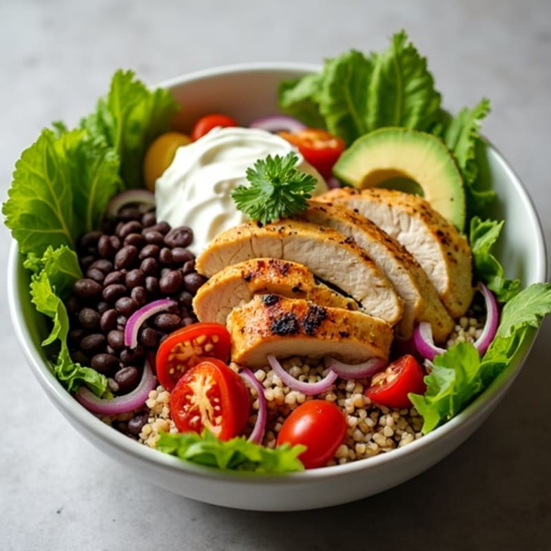 Hearty Black Bean Burrito Bowl