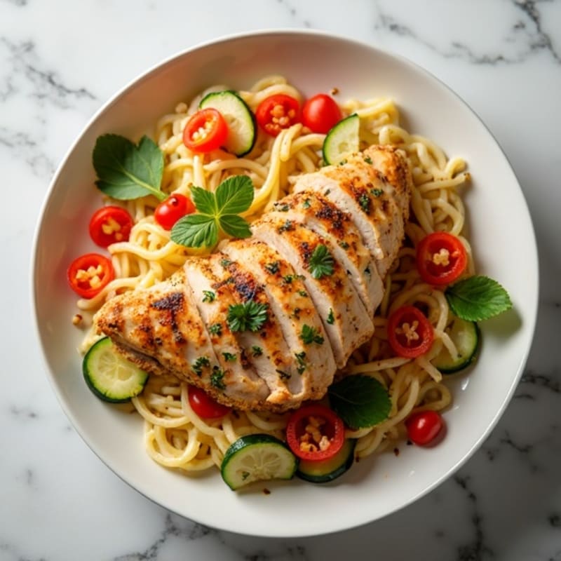 Tender Italian Herb Shredded Chicken