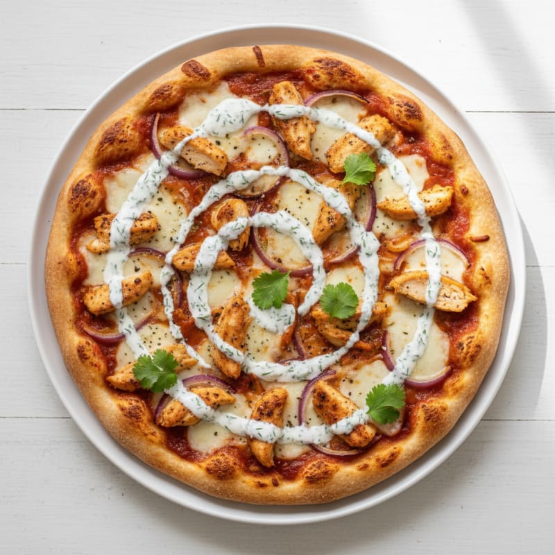 BBQ Ranch Chicken Pizza