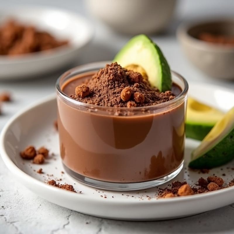 Silky Chocolate Protein Pudding with Greek Yogurt