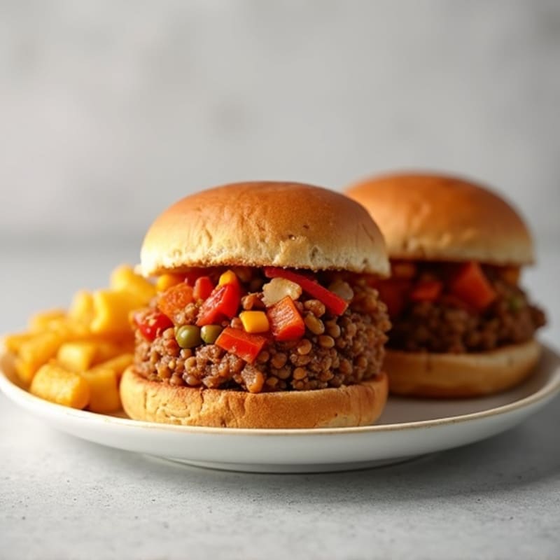 Lean Turkey & Lentil Sloppy Joe Sliders