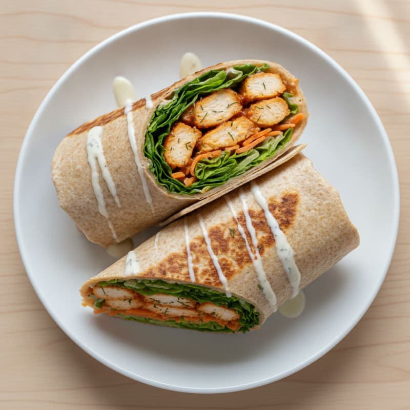 Buffalo Ranch Chicken Wrap