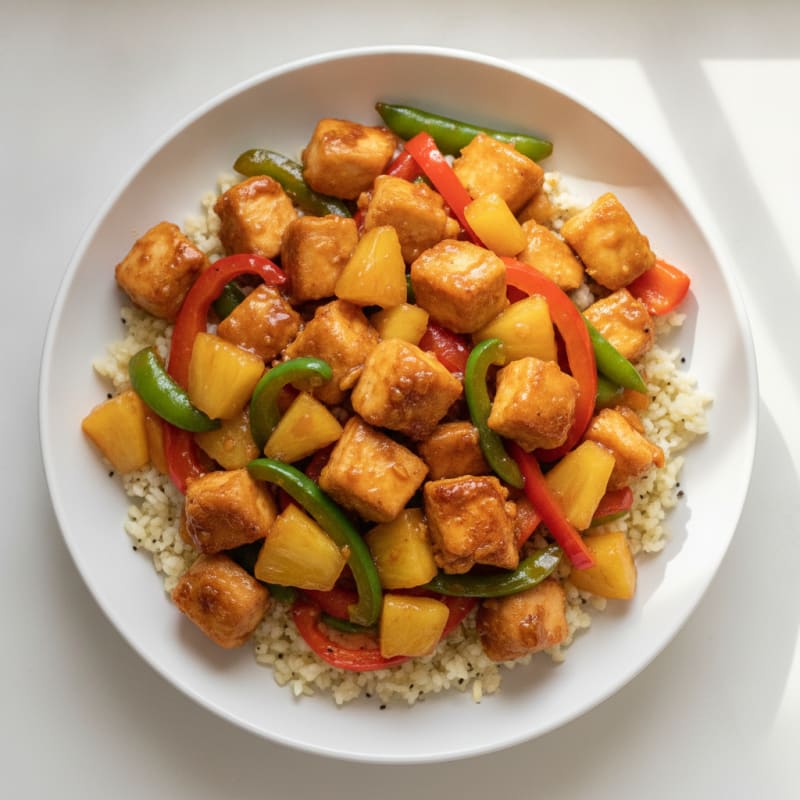 Sweet and Sour Chicken Stir-Fry