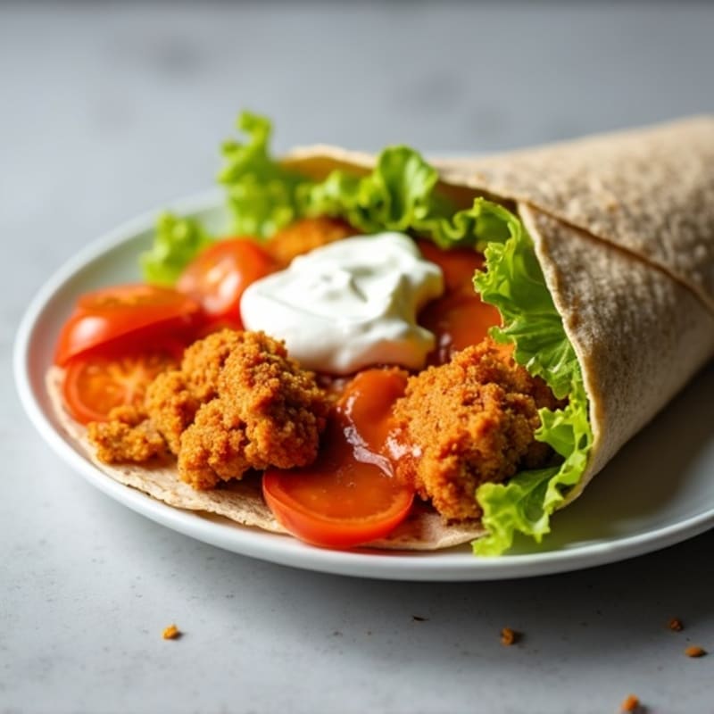 Crispy Buffalo Chicken Wrap