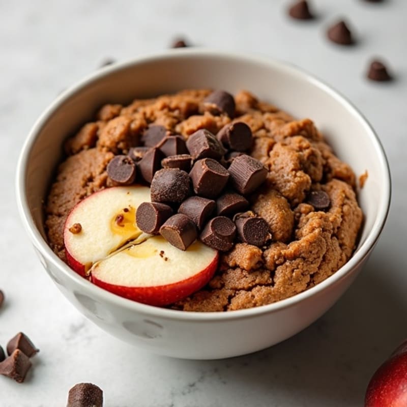 Healthy Chewy Chocolate Chip Cookie Bowl