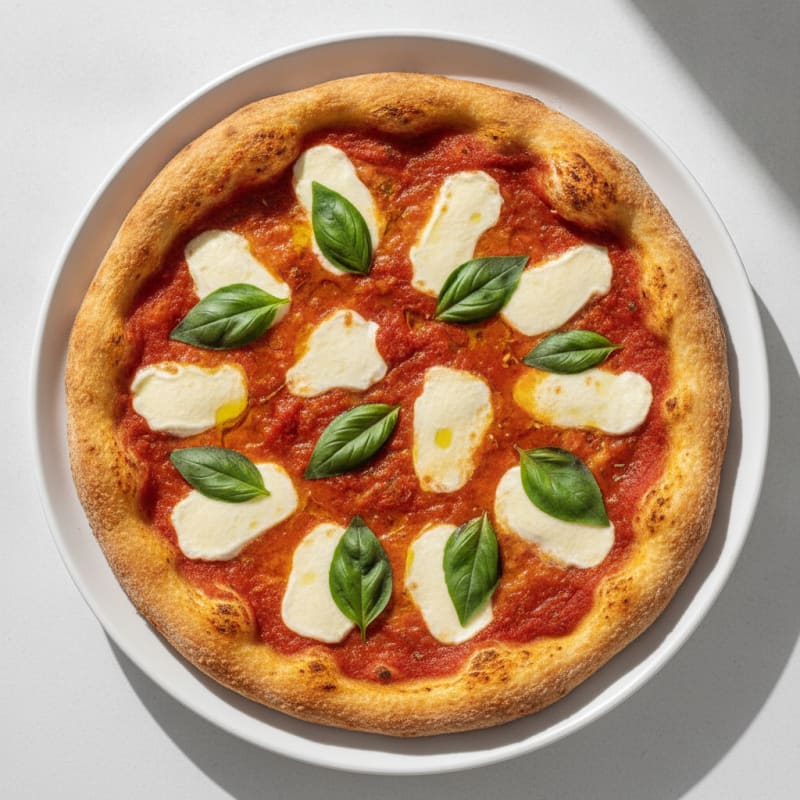 Classic Margherita Pizza with Fresh Basil