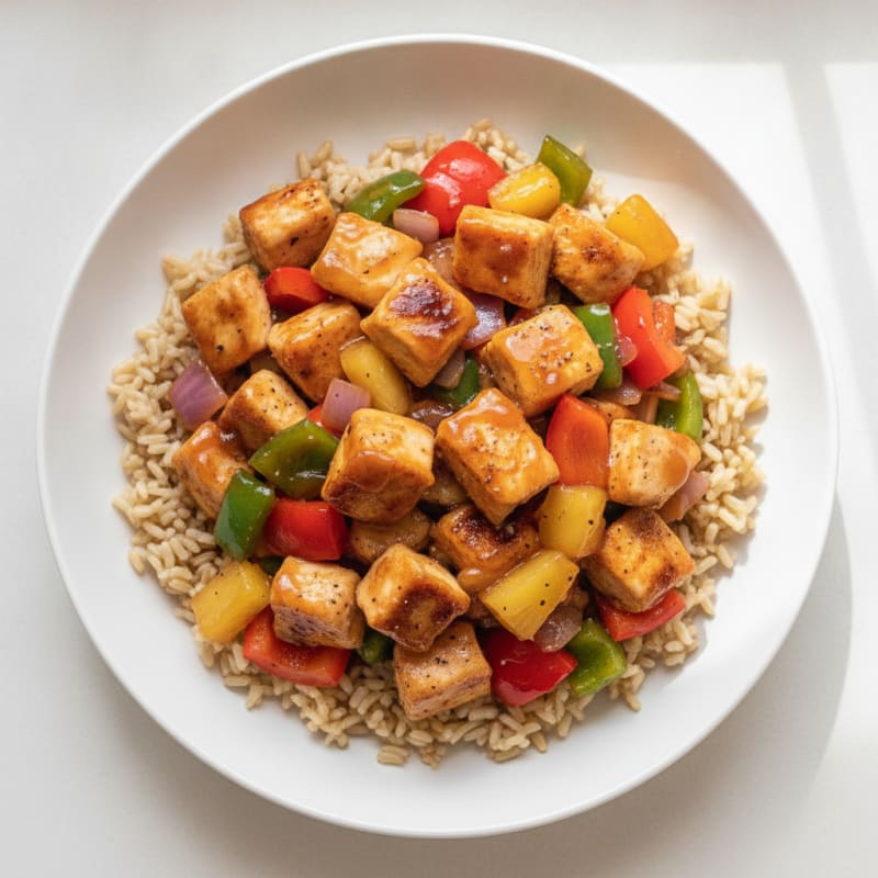 Sweet and Sour Chicken Stir-Fry