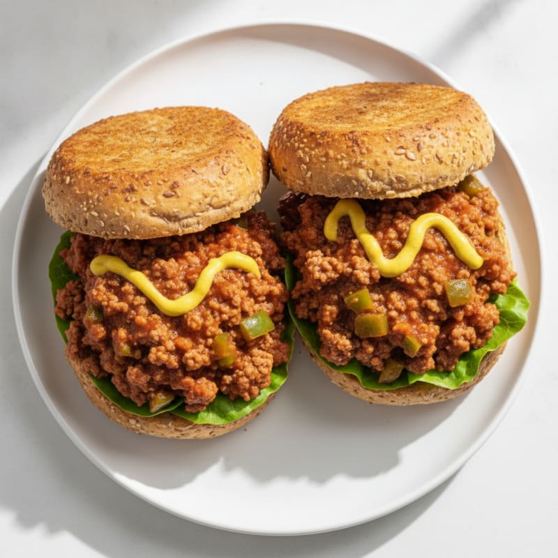 Classic Savory Beef Sloppy Joes