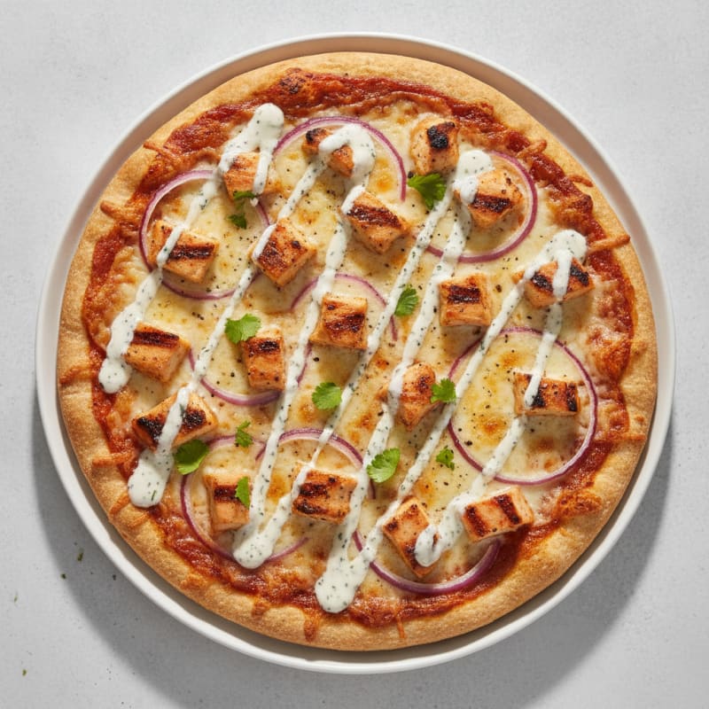 BBQ Ranch Chicken Pizza