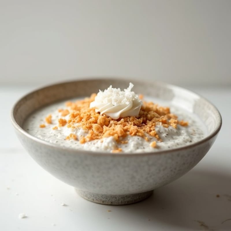 Silky Coconut Chia Pudding Bowl