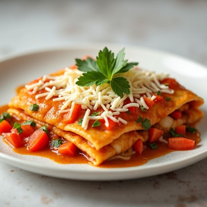 Healthy Baked Chicken Enchiladas