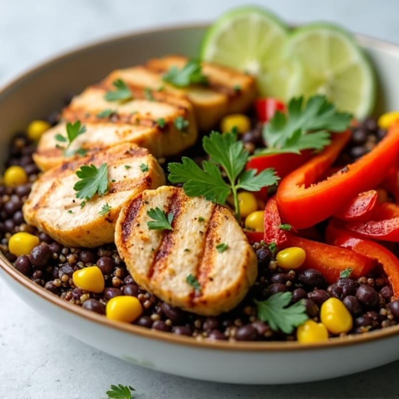 Cilantro Lime Chicken Burrito Bowl