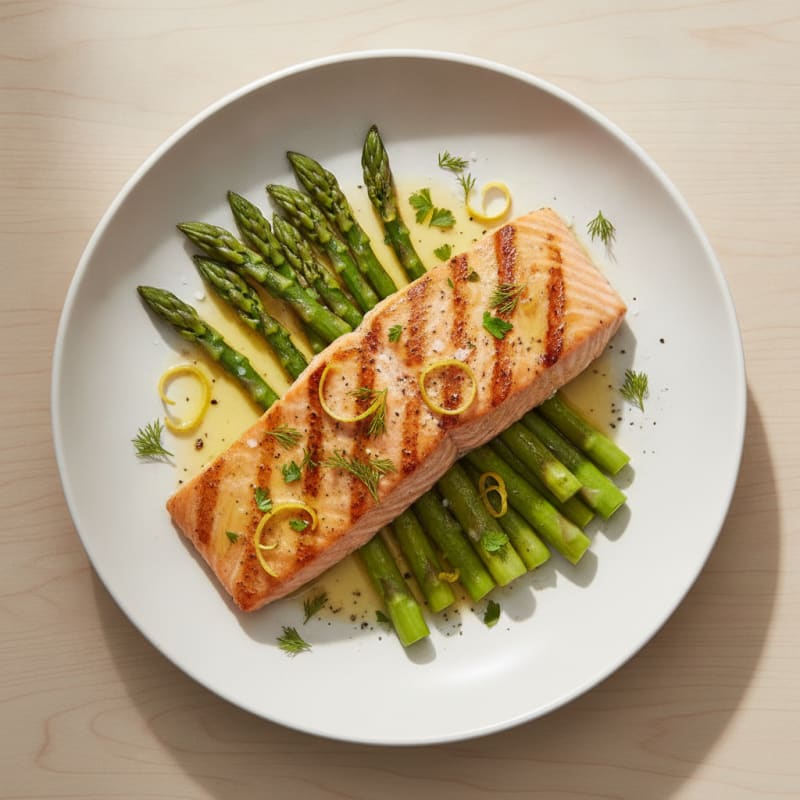 Lemon Herb Grilled Salmon
