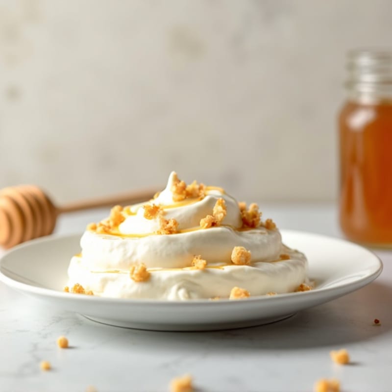 Plain Nonfat Greek Yogurt with Protein Powder